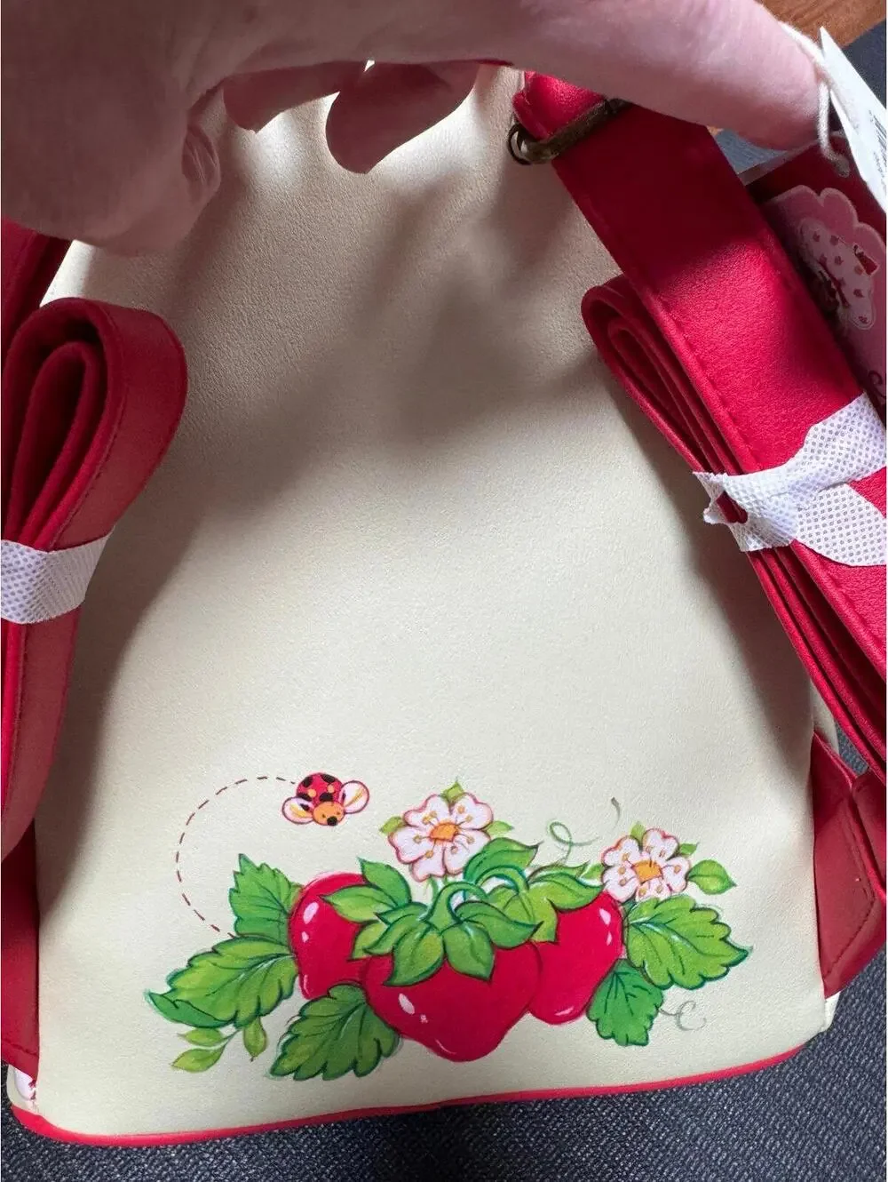 Loungefly Strawberry Shortcake Envelope Mini Backpack